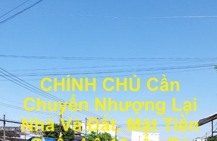 CHÍNH CHỦ Cần Chuyển Nhượng Lại Nhà Và Đất, Mặt Tiền Quốc lộ 1A, Cặp Với Khách Sạn Á Đông 2, Lộ 8m